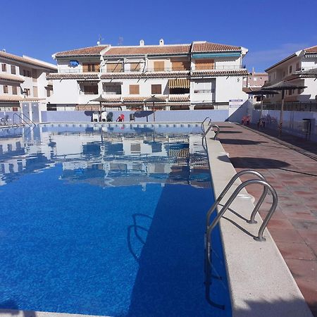 Apartamento Santa Pola, En Playa Del Tamarit Con Piscina. Ngoại thất bức ảnh