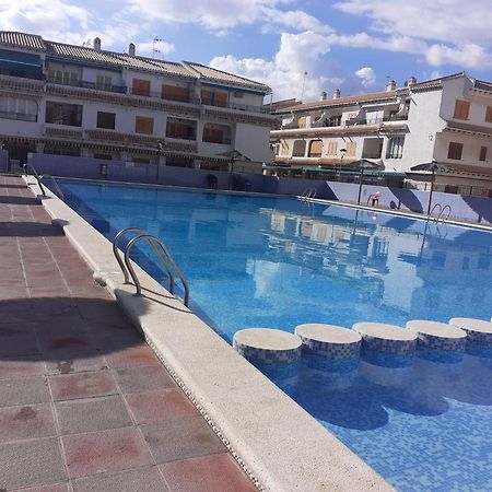 Apartamento Santa Pola, En Playa Del Tamarit Con Piscina. Ngoại thất bức ảnh
