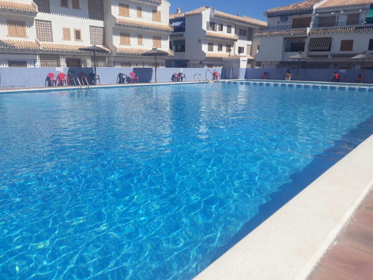 Apartamento Santa Pola, En Playa Del Tamarit Con Piscina. Ngoại thất bức ảnh