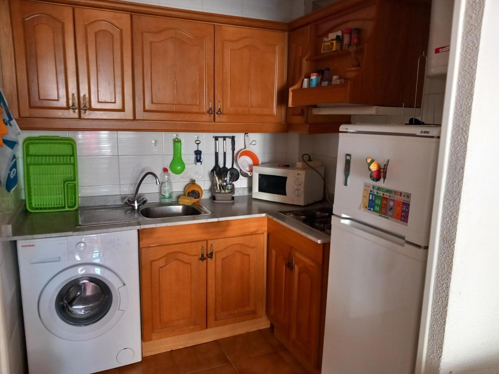 Apartamento Santa Pola, En Playa Del Tamarit Con Piscina. Ngoại thất bức ảnh